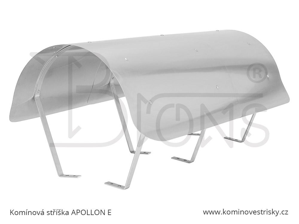 Komínová stříška nerez Apollon E (750x1190)